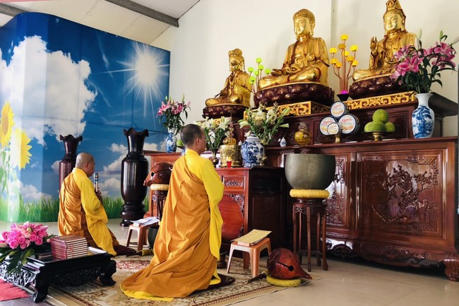 Chùa Đống Cao: Ngày cuối Khóa tu Học Theo Hạnh Phật lần 16