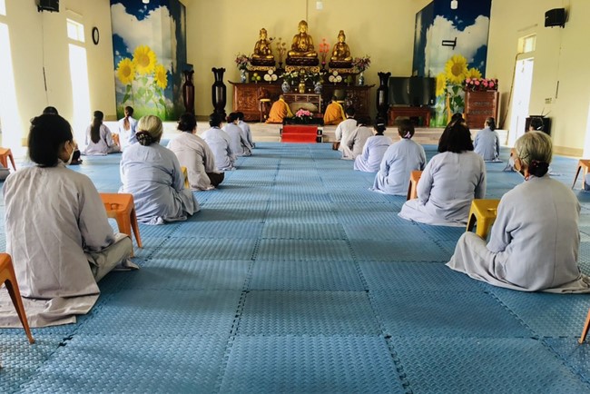 Chùa Đống Cao: Ngày cuối Khóa tu Học Theo Hạnh Phật lần 16