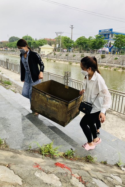 Thiện sự ngày Rằm tại chùa Đống Cao