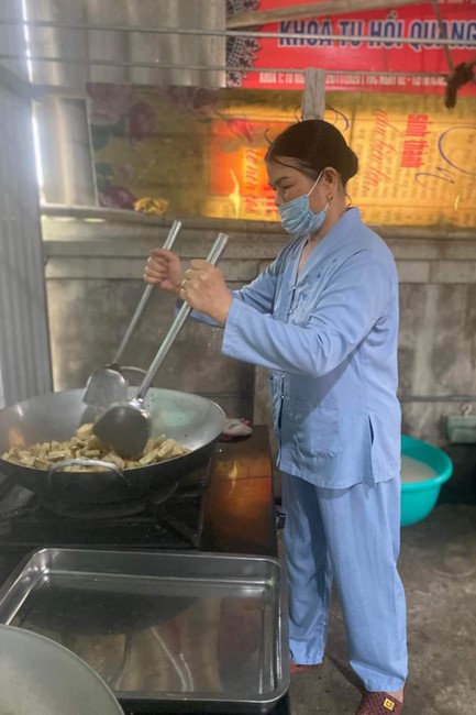 Thiện sự ngày Rằm tại chùa Đống Cao