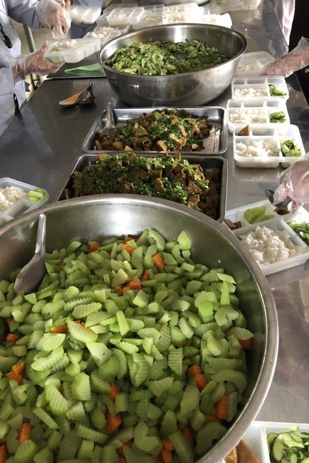 Thiện sự ngày Rằm tại chùa Đống Cao