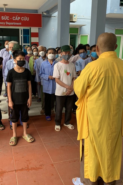 Thiện sự ngày Rằm tại chùa Đống Cao