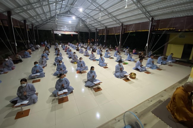 Repentant Ceremony at Suoi Phap Pagoda, Tay Ninh