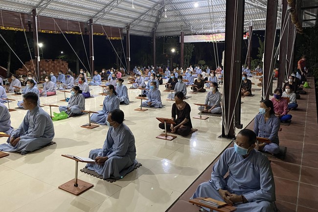 Repentant Ceremony at Suoi Phap Pagoda, Tay Ninh