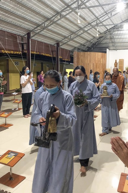 Repentant Ceremony at Suoi Phap Pagoda, Tay Ninh