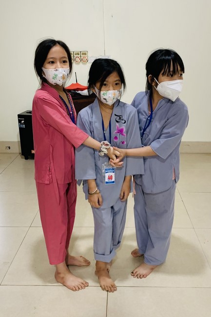 The 9th lotus seeds Sowing Retreat at Dong Cao Pagoda