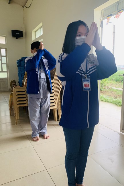 The 9th lotus seeds Sowing Retreat at Dong Cao Pagoda