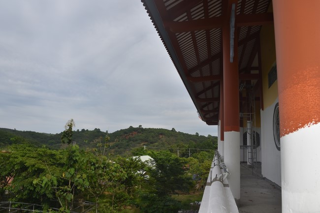 Construction progress of Dang Phap pagoda