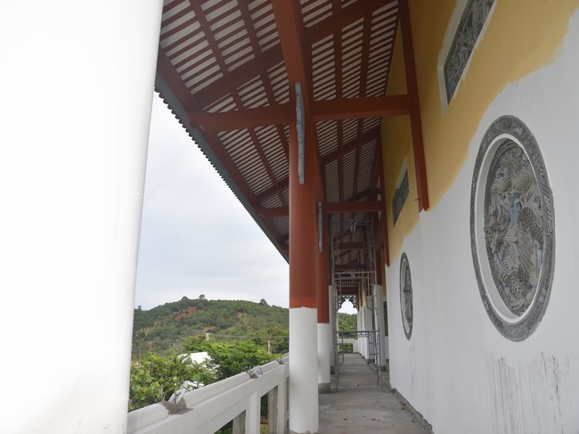 Construction progress of Dang Phap pagoda