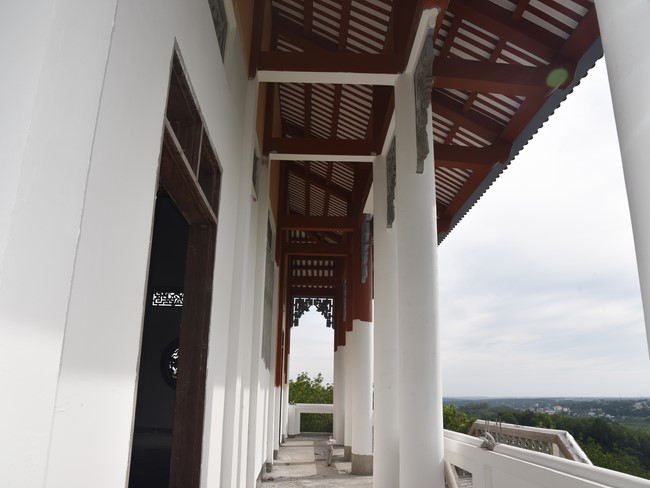 Construction progress of Dang Phap pagoda
