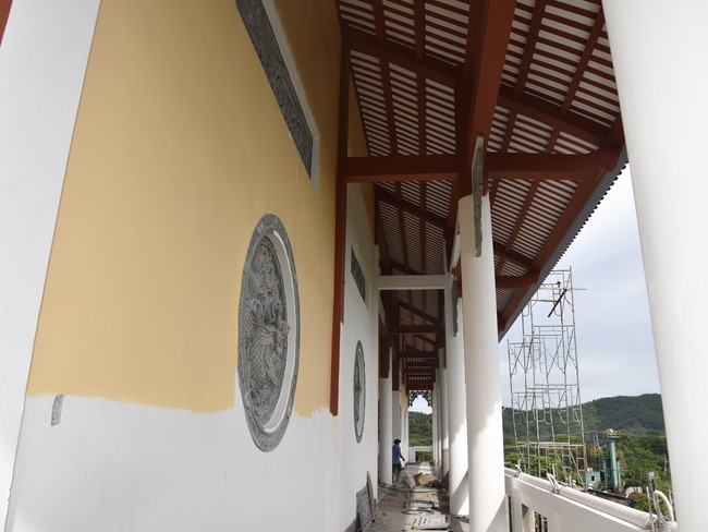 Construction progress of Dang Phap pagoda