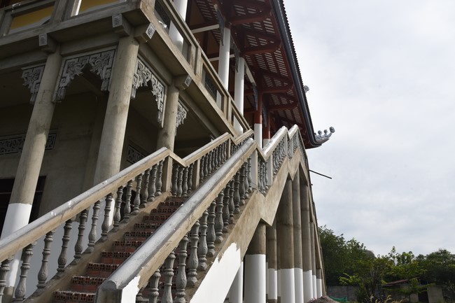Construction progress of Dang Phap pagoda