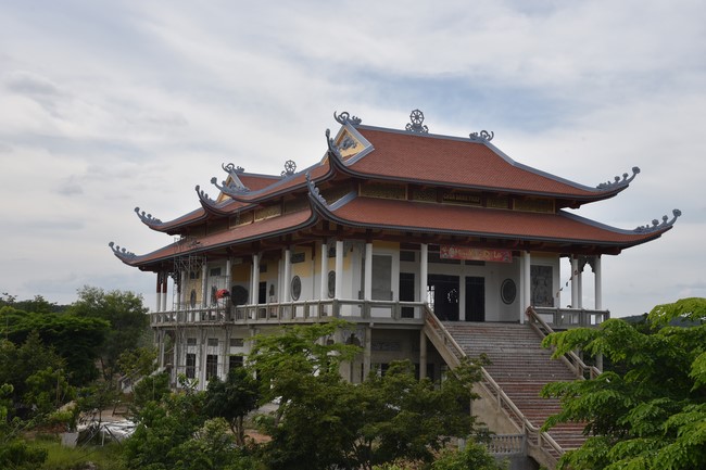 Construction progress of Dang Phap pagoda