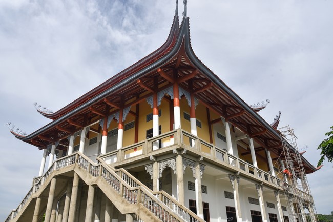 Construction progress of Dang Phap pagoda