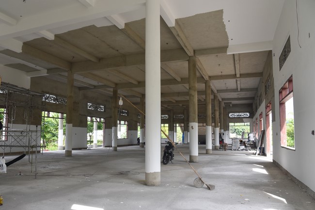 Construction progress of Dang Phap pagoda