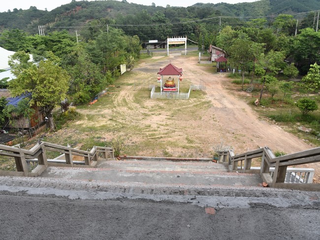 Construction progress of Dang Phap pagoda