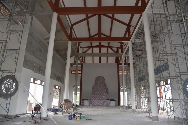 Construction progress of Dang Phap pagoda