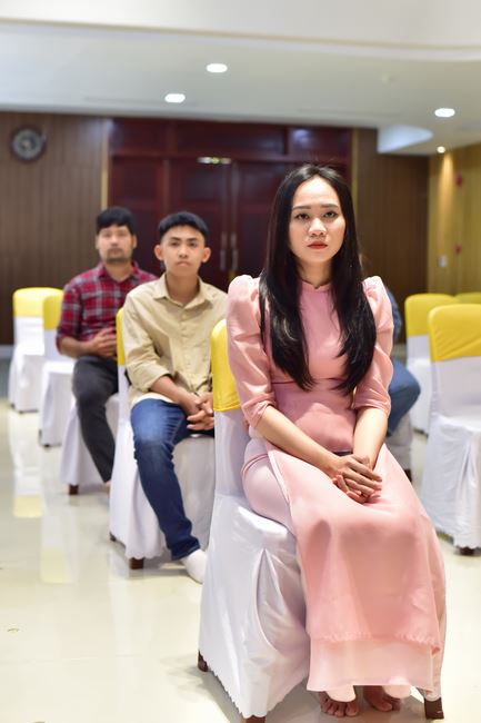 Wedding Ceremony at the pagoda
