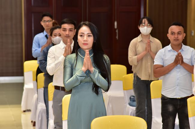 Wedding Ceremony at the pagoda