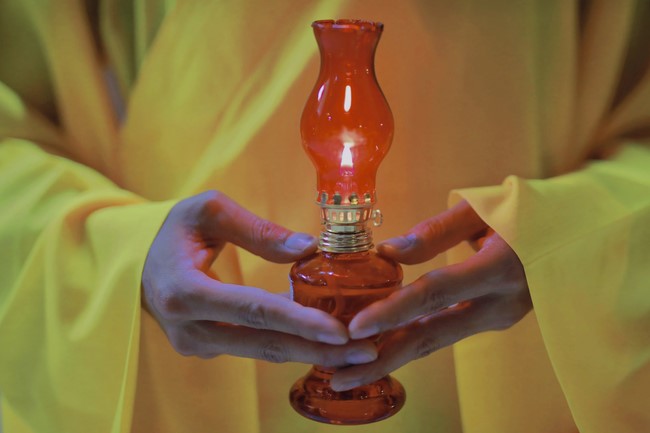 Reciting great compassion Mantra to pray for a peaceful country and happiness people to welcome the Buddha’s Birthday in  2022 at Co Am Pagoda