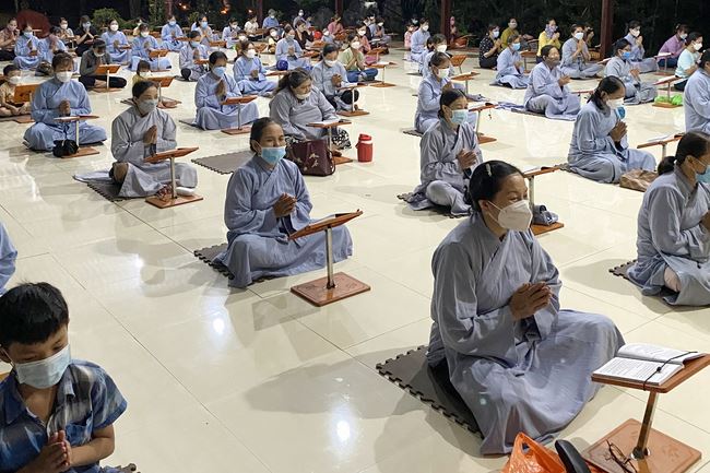 Periodic repentant Ceremony at Suoi Phap Pagoda