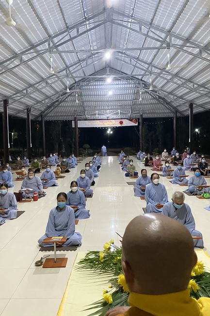 Periodic repentant Ceremony at Suoi Phap Pagoda