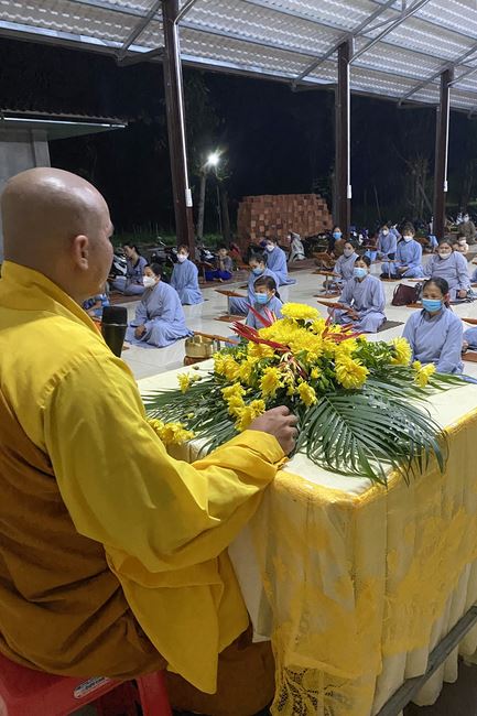 Periodic repentant Ceremony at Suoi Phap Pagoda
