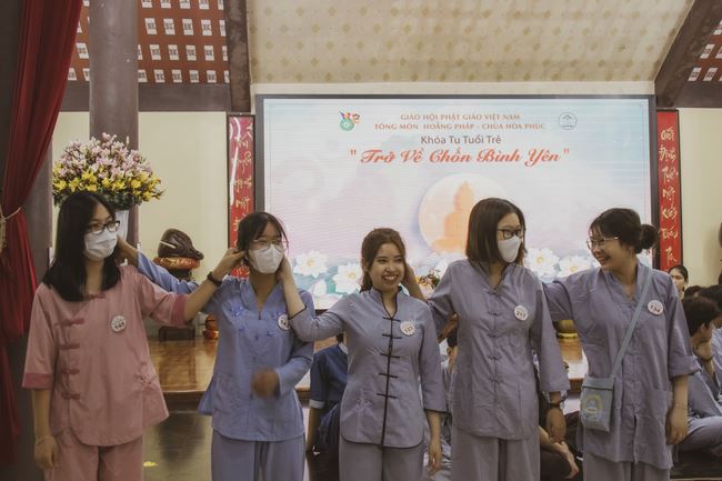 Chùa Hòa Phúc: Khóa tu tuổi trẻ - ngày trở về….