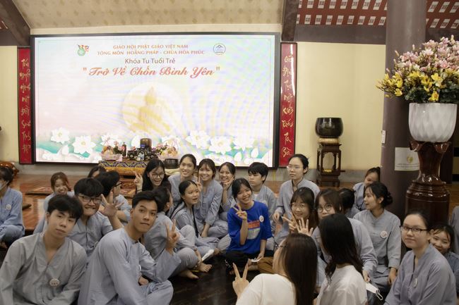 Chùa Hòa Phúc: Khóa tu tuổi trẻ - ngày trở về….