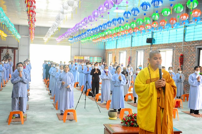 One-day peaceful Day at Tu Phap Co Tu Pagoda