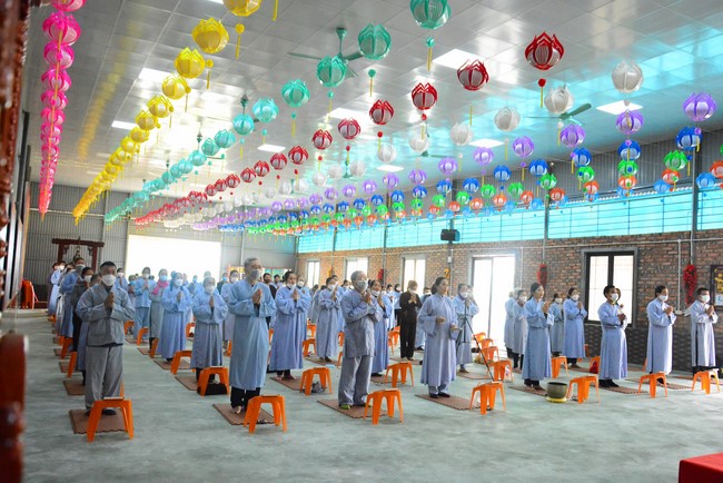 One-day peaceful Day at Tu Phap Co Tu Pagoda