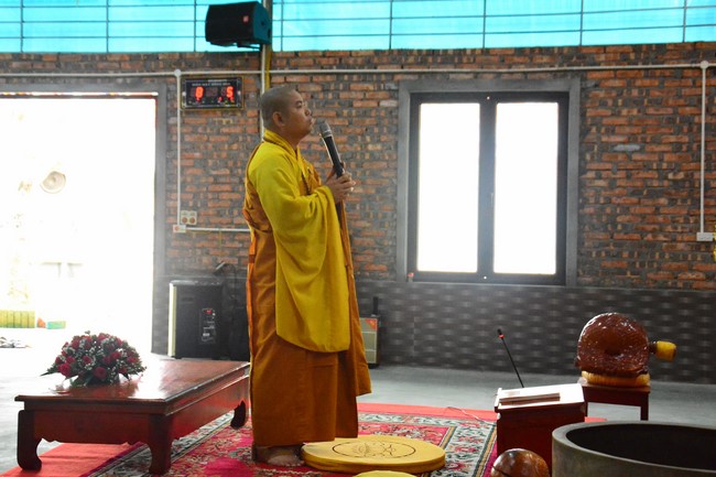 One-day peaceful Day at Tu Phap Co Tu Pagoda