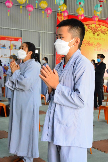 One-day peaceful Day at Tu Phap Co Tu Pagoda