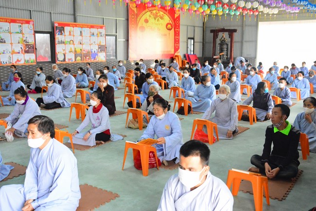One-day peaceful Day at Tu Phap Co Tu Pagoda