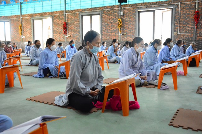 One-day peaceful Day at Tu Phap Co Tu Pagoda
