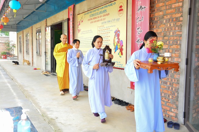 One-day peaceful Day at Tu Phap Co Tu Pagoda