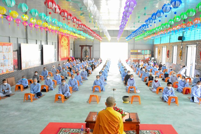One-day peaceful Day at Tu Phap Co Tu Pagoda