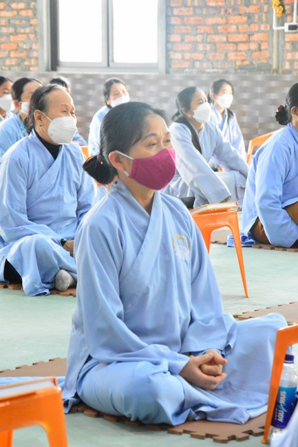One-day peaceful Day at Tu Phap Co Tu Pagoda