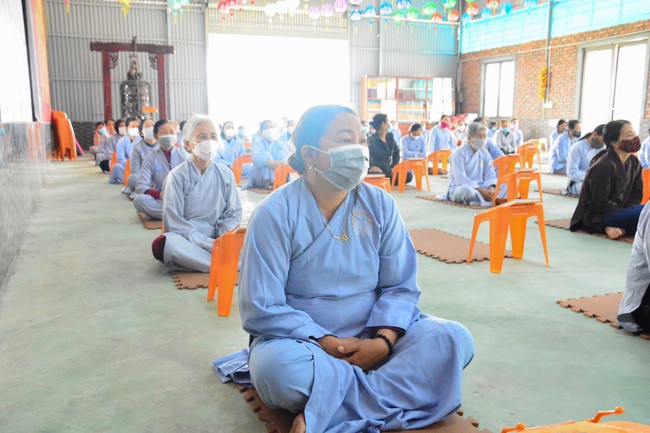 One-day peaceful Day at Tu Phap Co Tu Pagoda