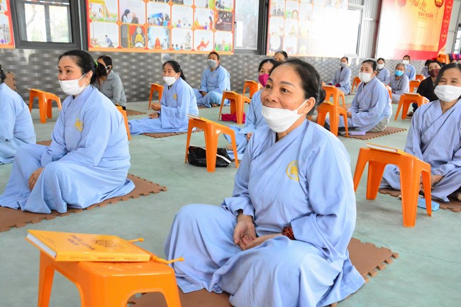 One-day peaceful Day at Tu Phap Co Tu Pagoda