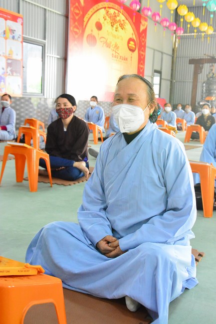 One-day peaceful Day at Tu Phap Co Tu Pagoda