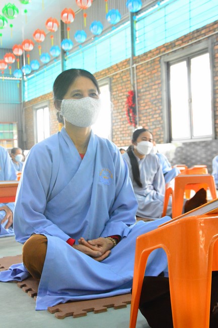 One-day peaceful Day at Tu Phap Co Tu Pagoda