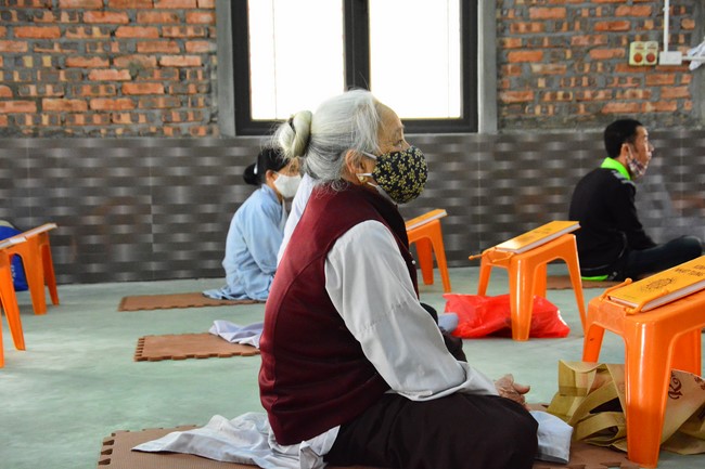One-day peaceful Day at Tu Phap Co Tu Pagoda