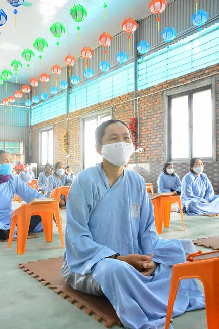 One-day peaceful Day at Tu Phap Co Tu Pagoda