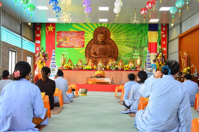 One-day peaceful Day at Tu Phap Co Tu Pagoda