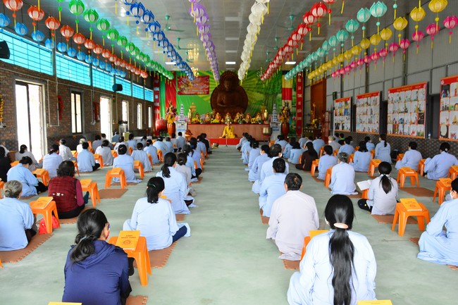 One-day peaceful Day at Tu Phap Co Tu Pagoda