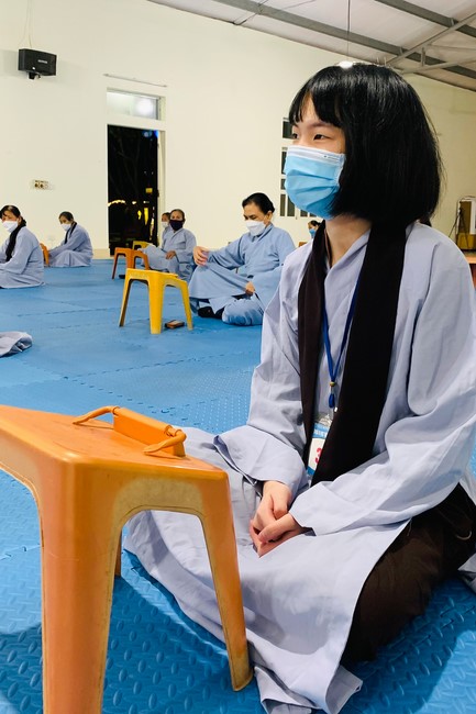 The 16th retreat “Practice as the Buddha's Teachings” at Dong Cao Pagoda