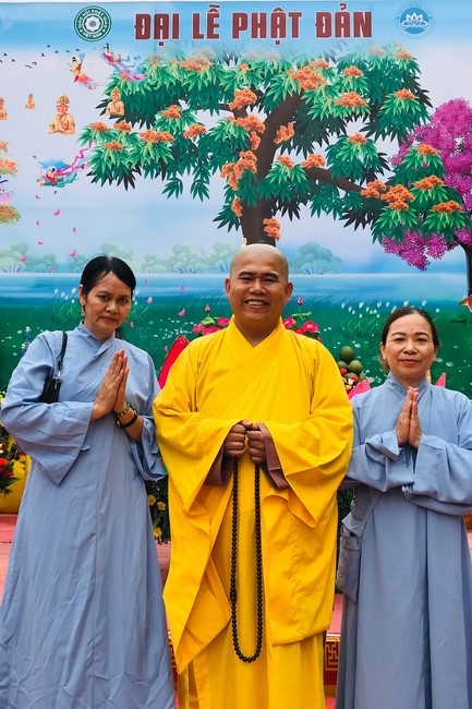The Buddha’s birthday celebration at Dong Cao pagoda