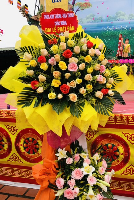 The Buddha’s birthday celebration at Dong Cao pagoda