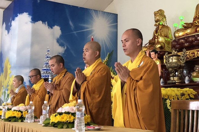 The Buddha’s birthday celebration at Dong Cao pagoda